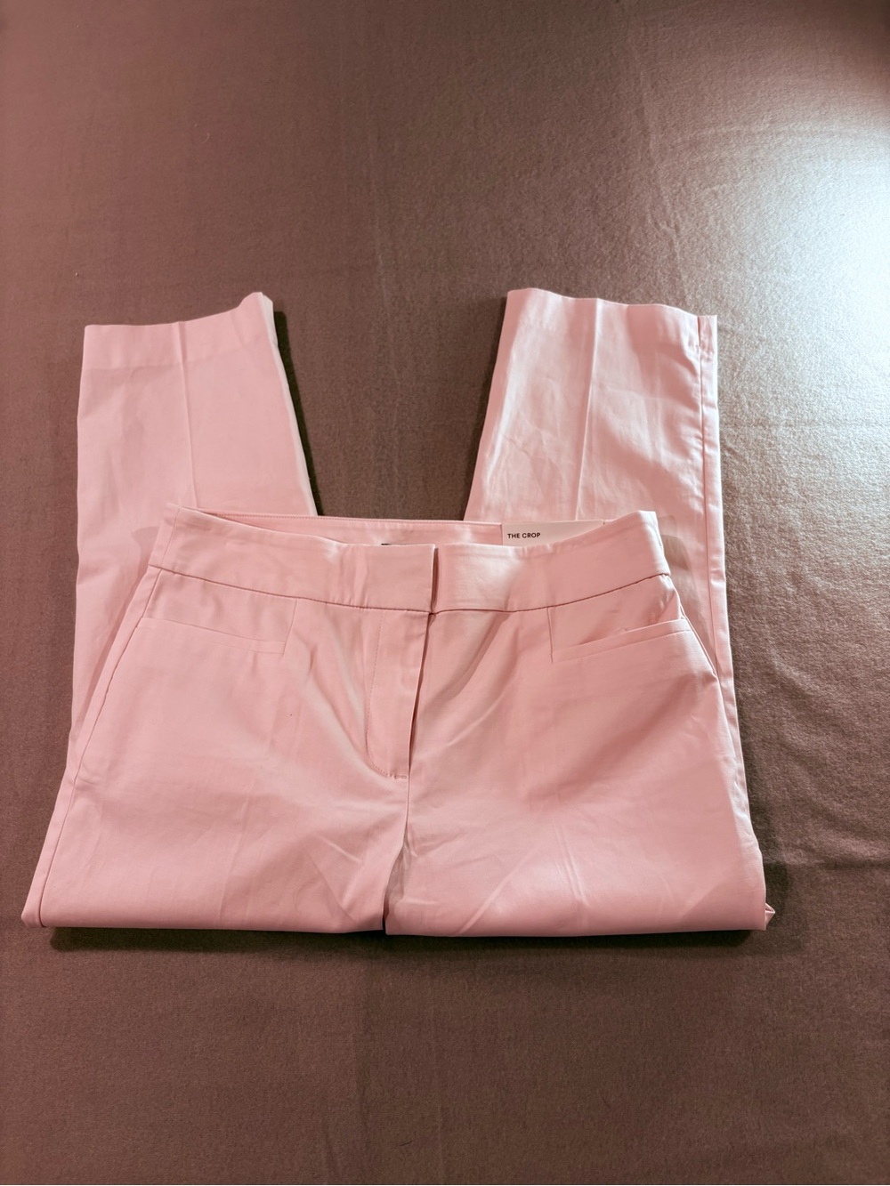 Ann Taylor Coquette Preppy Petite Work Pants NWT size 6P The Crop Mid Rise Slim - Picture 3 of 8